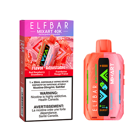 Elf-Bar-MixArt-40K-Red-Raspberry-Strawberry-Toronto-GTA-Vaughan-Ontario-Canada-Wicks-and-Wires-Vape-Shoppe