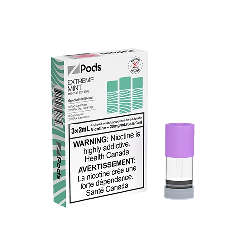 Extreme-Mint-Z-Pods-Toronto-GTA-Vaughan-Ontario-Canada-Wicks-and-Wires-Vape-Shoppe