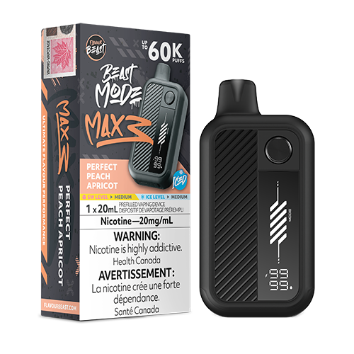 Flavour-Beast-Beast-Mode-Max-3-Perfect-Peach-Apricot-Ice-Toronto-GTA-Vaughan-Ontario-Canada-Wicks-and-Wires-Vape-Shoppe.