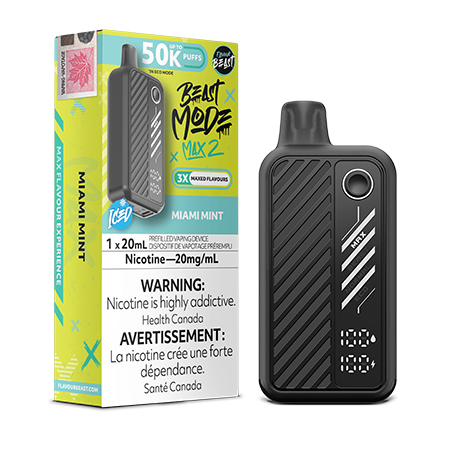 Miami Mint Flavour Beast Max 2 50K Toronto GTA Vaughan Ontario Canada Wicks & Wires Vape Miami Mint Flavour Beast Max 2 50K Toronto GTA Vaughan Ontario Canada Wicks & Wires Vape