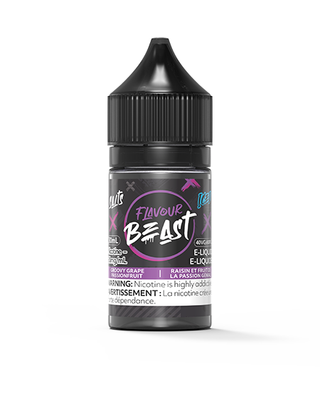 Groovy Grape Passionfruit Iced by Flavour Beast Toronto Ontario Canada Wicks & Wires Vape Shoppe