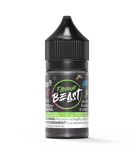 Kewl Kiwi Passionfruit Iced by Flavour Beast Toronto Ontario Canada Wicks & Wires Vape Shoppe