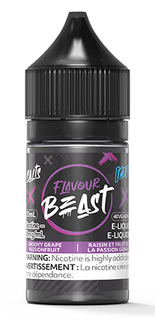 Groovy Grape Passionfruit Iced  by Flavour Beast Toronto Ontario Canada Wicks & Wires Vape Shoppe