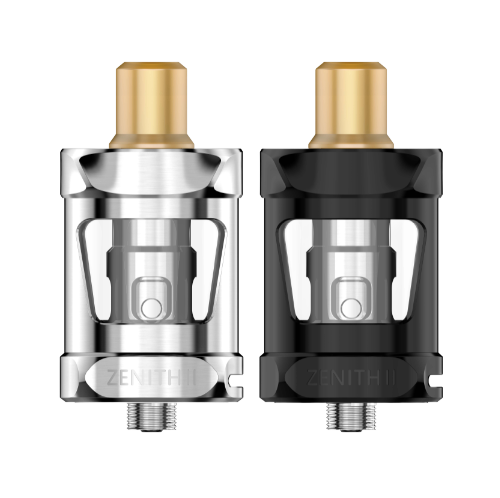 Innokin Zenith 2 Tank in Black and Stainless Steel Vaughan Ontario Wicks and Wires Vape Shoppe