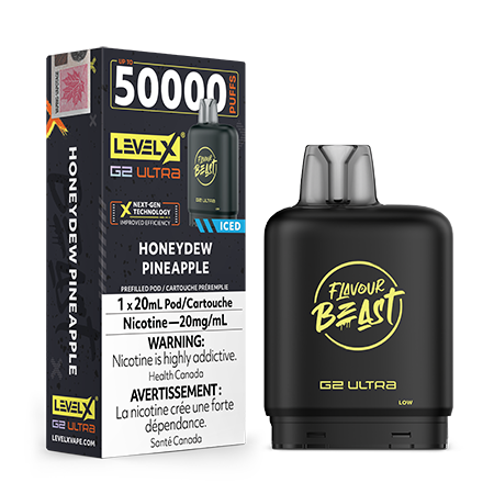 LEVELX-G2-Ultra-FlavourBeast-POD-Honeydew-Pineapple-Toronto-GTA-Vaughan-Ontario-Canada-Wicks-and-Wires-Vape-Shoppe