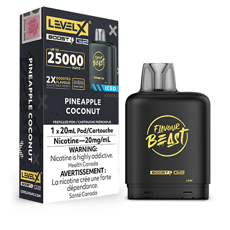 Pineapple_Coconut_Iced_Level_X_Boost_G2_Toronto_GTA_Vaughan_Ontario_Canada_Wicks_&_Wires_Vape_Shoppe