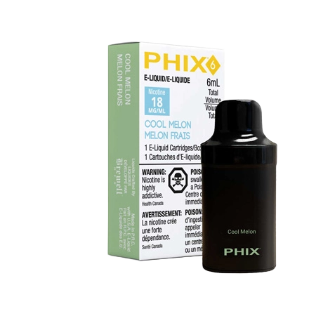 PHIX 6 Cool Melon by MLV Toronto GTA Vaughan Ontario Canada Wicks & Wires Vape Shoppe PHIX 6 Cool Melon by MLV Toronto GTA Vaughan Ontario Canada Wicks & Wires Vape Shoppe