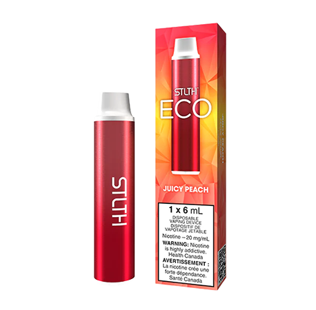 STLTH-ECO-JUICY-PEACH-Toronto-GTA-Vaughan-Ontario-Canada-Wicks-and-Wires-Vape-Shoppe