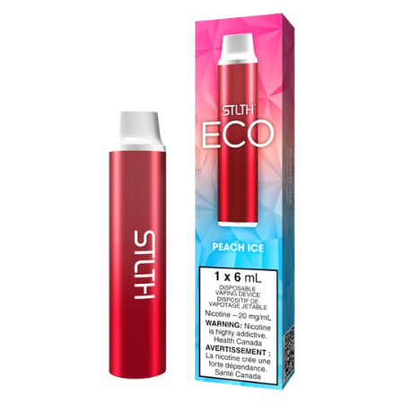 STLTH_Eco_Peach_Ice_Disposable_Toronto_GTA_Vaughan_Ontario_Canada_Wicks_&_Wires_Vape_Shoppe