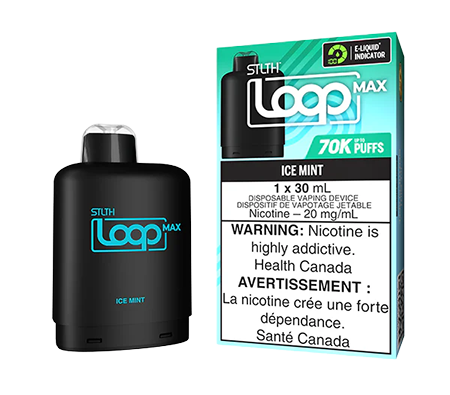 STLTH-LOOP-MAX-POD-ICE-MINT-Toronto-GTA-Vaughan-Ontario-Canada-Wicks-and-Wires-Vape-Shoppe