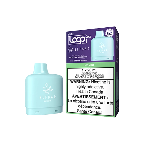 STLTH-LOOP-MAX-X-ELFBAR-ICE-MINT-Toronto-GTA-Vaughan-Ontario-Canada-Wicks-and-Wires-Vape-Shoppe