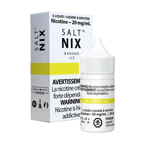 Banana Ice by Salt Nix Frozen Strawberry by Salt Nix Toronto GTA Vaughan Ontario Canada Wicks & Wires Vape Shoppe