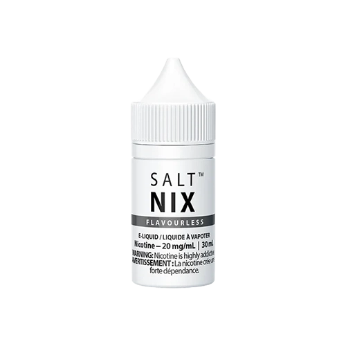 Flavourless by Salt Nix Toronto GTA Vaughan Ontario Canada Wicks & Wires Vape Shoppe