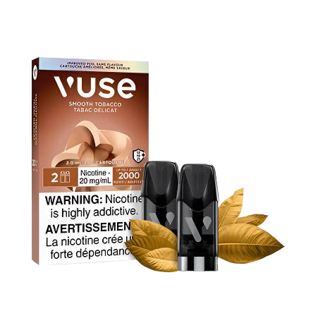 Smooth Tobacco by Vuse Toronto GTA Vaughan Ontario Canada Wicks & Wires Vape Shoppe