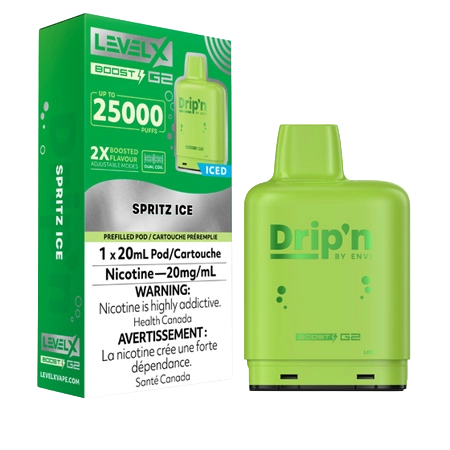 level-x-boost-dripn-spritz-ice-Toronto-GTA-Vaughan-Ontario-Canada-Wicks-and-Wires-Vape-Shoppe