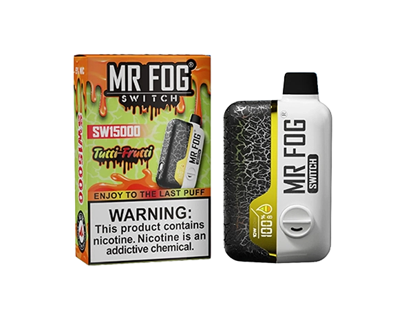 Tutti Frutti by Mr Fog Switch SW15000 Disposable Toronto GTA Vaughan Ontario Canada Wicks & Wires Vape Shoppe Tutti Frutti by Mr Fog Switch SW15000 Disposable Toronto GTA Vaughan Ontario Canada Wicks & Wires Vape Shoppe
