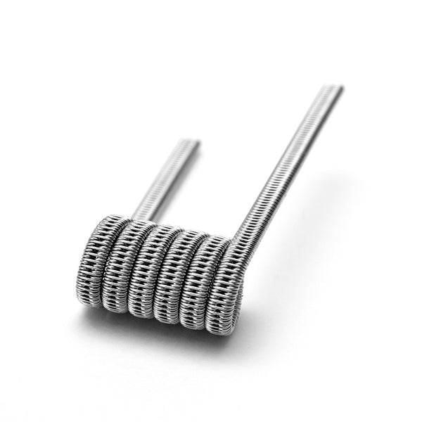 Staggered Fused Clapton Coils (317L SS) by Definitive (S3) Toronto Ontario Canada Wicks & Wires Vape Shoppe