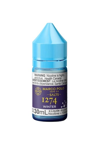 1274 Winter Salt Nic by Marco Polo Vape Co. Toronto GTA Vaughan Ontario Canada | Wicks & Wires Vape Shoppe