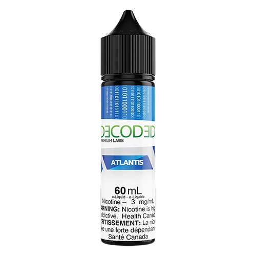 Atlantis by Decoded Toronto GTA Vaughan Ontario Canada Wicks & Wires Vape Shoppe