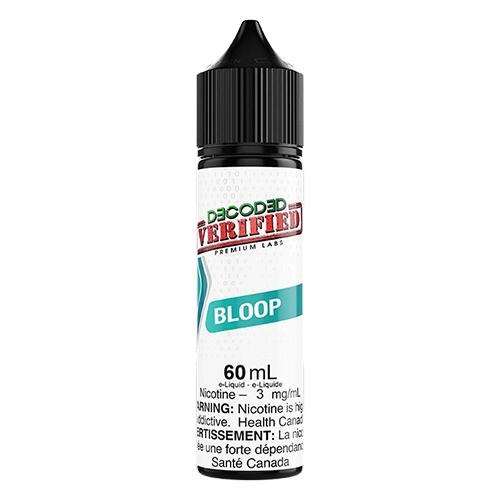 Best Eliquids Bloop by Decoded Toronto GTA Vaughan Ontario Canada Wicks & Wires Vape Shoppe