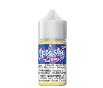 Blue Raspberry Splashy (Nic Salt) by Cloud Connoisseurs Toronto GTA Vaughan Ontario Canada Wicks & Wires Vape Shoppe