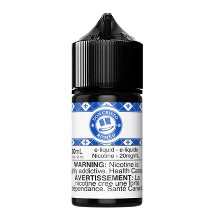 Don-Cristo-Romeo-Nic-Salt-Toronto-GTA-Vaughan-Ontario-Canada-Wicks-and-Wires-Vape-Shoppe