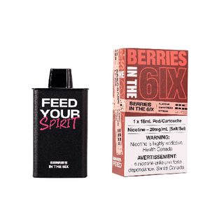 Berries in the 6ix Feed Pod by Feed Toronto GTA Vaughan Ontario Canada Wicks & Wires Vape Shoppe