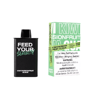 Kiwi Passionfruit Guava by Feed Toronto GTA Vaughan Ontario Canada Wicks & Wires Vape Shoppe