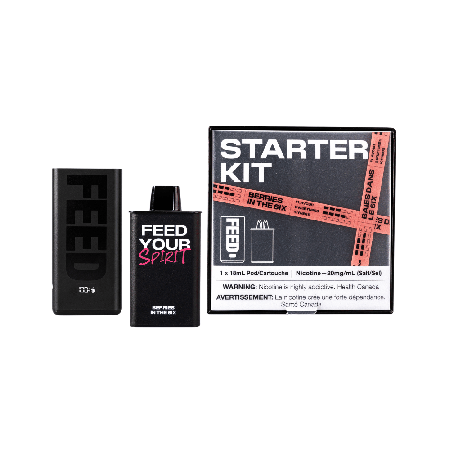 Berries in the 6ix Feed Starter Kit by Feed Toronto GTA Vaughan Ontario Canada Wicks & Wires Vape Shoppe