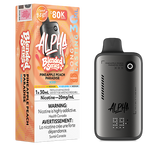 Flavour Beast Alpha disposable Pineapple Peach Mint vape flavour featuring sweet tropical pineapple, juicy peach, and a refreshing mint finish.