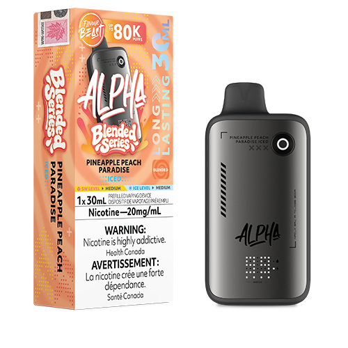 paradise vape disposable Flavour Beast Alpha 80K Pineapple Peach Paradise
