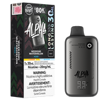 Flavour Beast Alpha 80K Weekend Watermelon Iced disposable vape featuring juicy watermelon flavour with a refreshing icy finish in a sleek high-capacity design