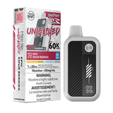Flavour Beast Mode Max 3 Epic Sour Berries Iced disposable vape with sour berry flavour.