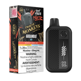Flavour Beast Mode Max 3 Tweleve Monkeys Disposable Harambae Iced grapefruit highlights fused with lemon, lime, blood orange and refreshing guava undertones.