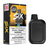 Flavour Beast SIX MVP Mango Iced a sweet tropical mango flavour with a smooth, fruity profile and a crisp, refreshing icy finish.
