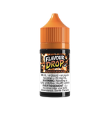 Flavour Drop Nic Salt Sweet, juicy peach flavour blended with a tangy twist and finished with a smooth icy exhale.