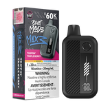 Flavour Beast Mode Max 3 Trippin' Triple Berry Blueberry Strawberry Pomegranate vape flavour featuring juicy blueberries, sweet strawberries, and rich pomegranate notes.