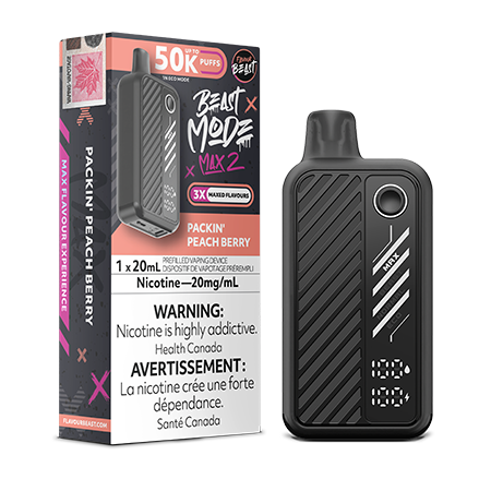 Packin'_Peach_Berry_Flavour_Beast_Max_2_50K_Toronto_GTA_Vaughan_Ontario_Canada_Wicks_&_Wires_Vape_Shoppe