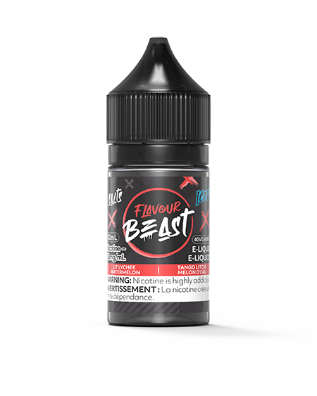 Lit Lychee Watermelon Iced Lit Lychee Watermelon Iced by Flavour Beast Toronto Ontario Canada Wicks & Wires Vape Shoppe