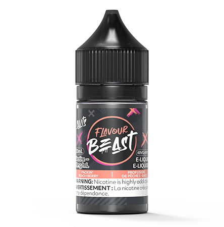Packin Peach Berry by Flavour Beast Toronto Ontario Canada Wicks & Wires Vape Shoppe