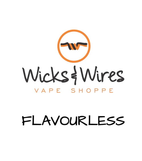 Flavourless E Liquid 60ml Toronto GTA Vaughan Ontario Canada Wicks and Wires Vape Shoppe
