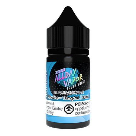 Fresh Burst by AllDay Vapor Toronto GTA Vaughan Ontario Canada Wicks & Wires Vape Shoppe