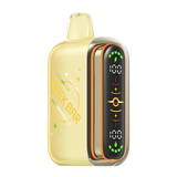 Geek Bar Pulse 2 Banana Ice Disposable Vape with up to 80,000 puffs, dual mesh coil and USB-C fast charging available at Wicks & Wires Vape Shoppe Canada