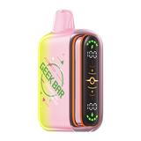 Geek Bar Pulse 2 Strawberry Kiwi Ice Disposable Vape with up to 80,000 puffs, dual mesh coil and USB-C fast charging available at Wicks & Wires Vape Shoppe Canada
