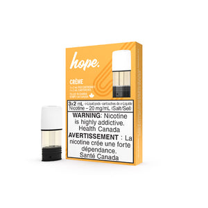 Hope Creme STLTH Pods by STLTH Toronto GTA Vaughan Ontario Canada Wicks & Wires Vape Shoppe
