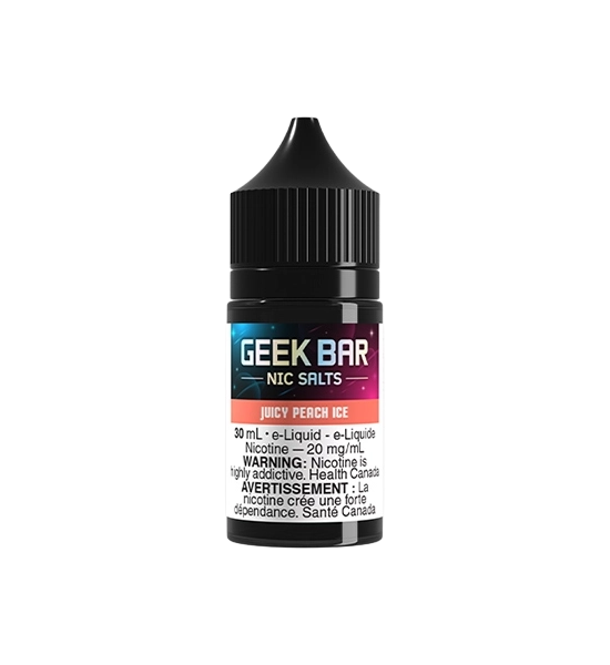 juicy peach ice vape juice by Geek Bar Salts Toronto GTA Vaughan Ontario Canada Wicks and Wires Shoppe – Wicks & Wires Vape Shoppe E-liquid flavor:Strawberry Peach 1200 Puffs Vaporesso XROS 4 MINI