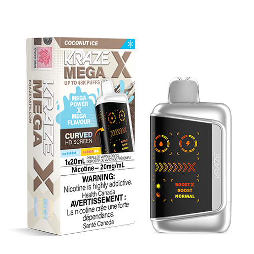 Kraze Mega X Coconut Ice Disposable Vape
