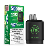Level X G2 Ultra Pod Green Apple Fruity G Green Apple vape flavour featuring crisp, tangy green apple with a bright and juicy finish.