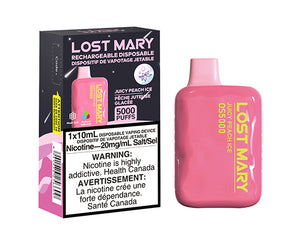 Juicy Peach Ice Lost Mary OS5000