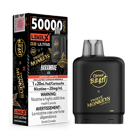 LevelX-G2-Ultra-Flavour-Beast-Beast-Mode-Max-2-Harambae-Toronto-GTA-Vaughan-Ontario-Canada-Wicks-and-Wires-Vape-Shoppe